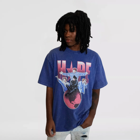 Faces Of Hope Acid Wash Tee