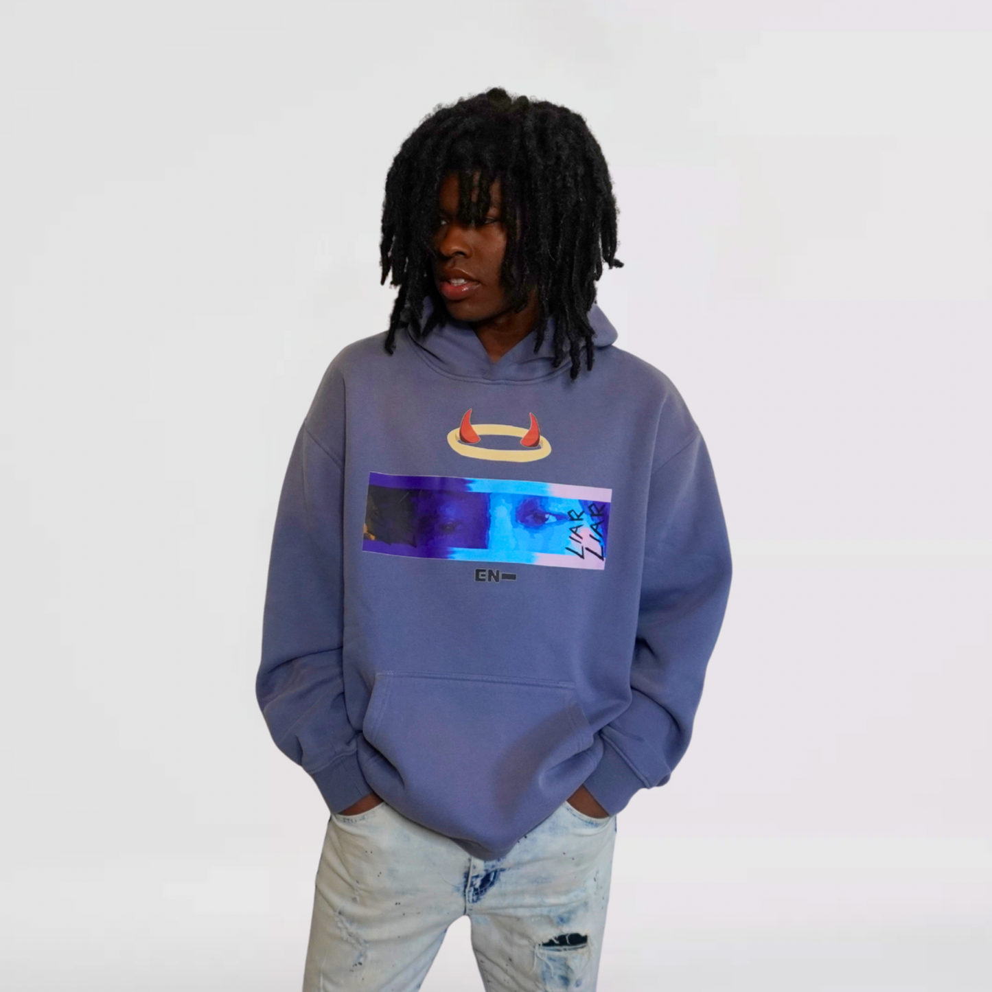 Blessed-Cursed Sunfade Hoodie