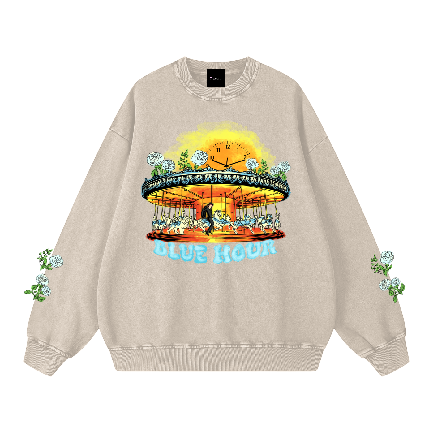 Blue hour,Sweater,Sweatshirt,Crewneck,Pullover,Txt,Tomorrow by together