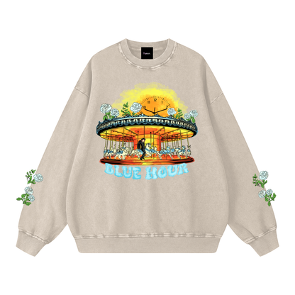 Blue hour,Sweater,Sweatshirt,Crewneck,Pullover,Txt,Tomorrow by together