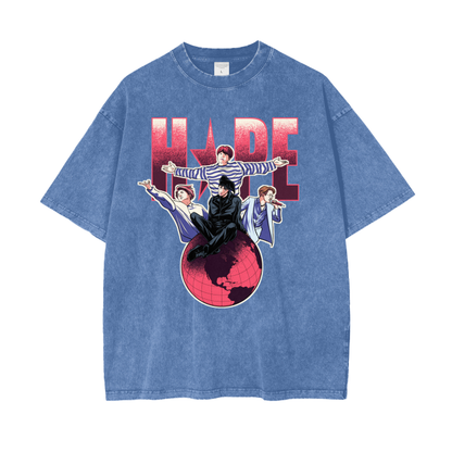 Faces Of Hope Acid Wash Tee