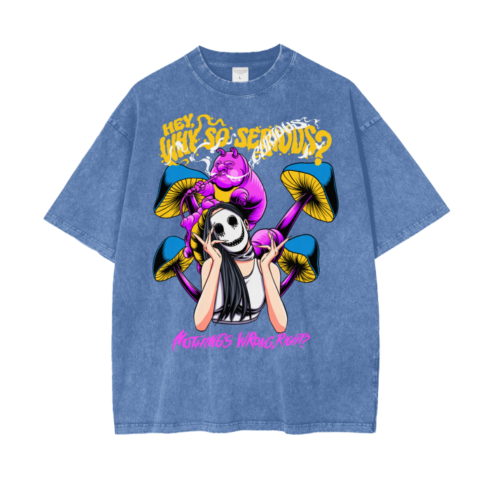 itzy,cheshire,t-shirt,tee,acid wash