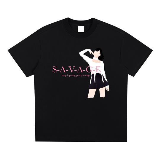 pretty savage,blackpink,t-shirt,shirt