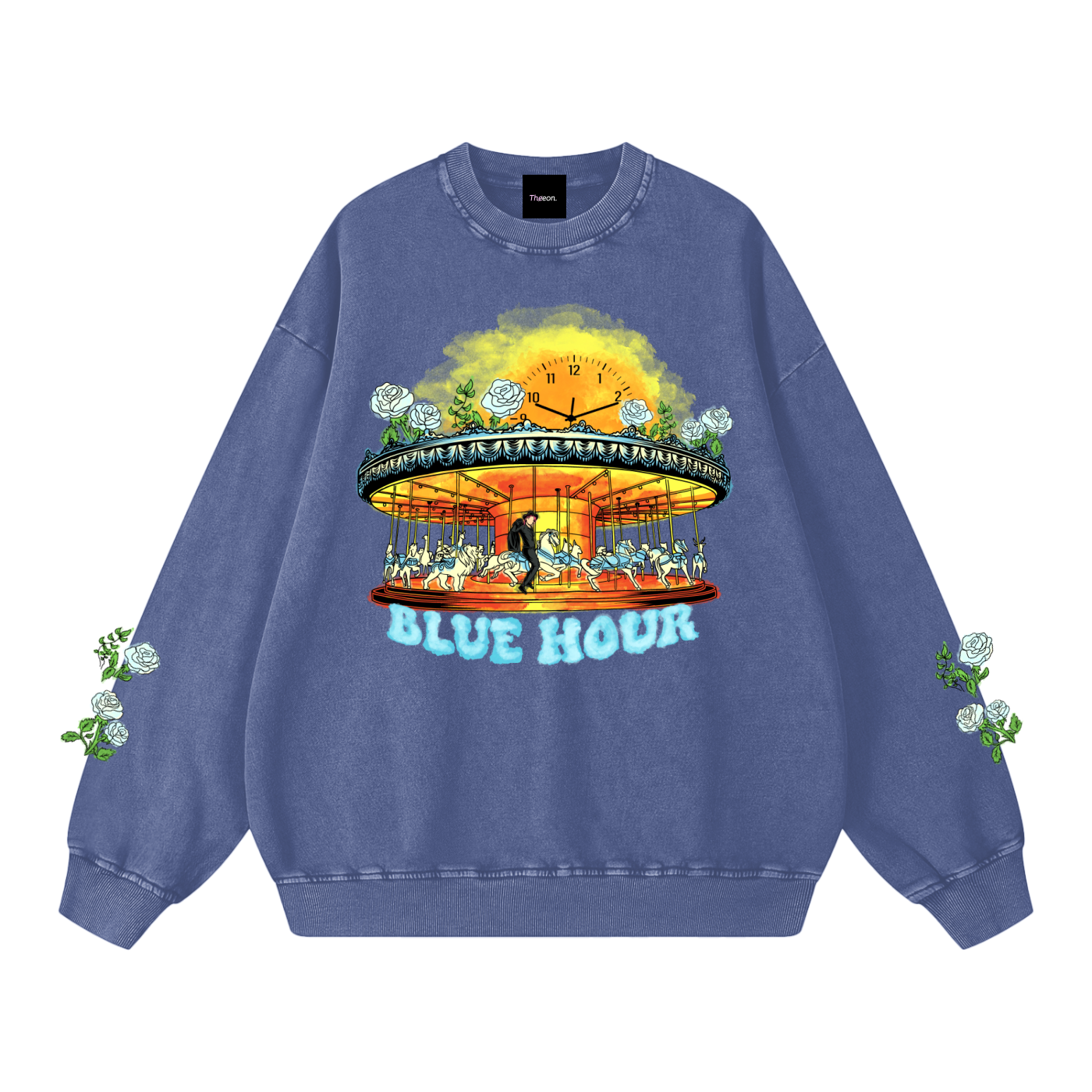 Blue hour,Sweater,Sweatshirt,Crewneck,Pullover,Txt,Tomorrow by together