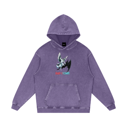 Bad Desire Acid Wash Hoodie
