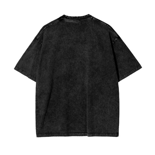 Wake Up Acid Wash Tee