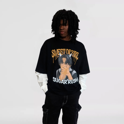 Sugar Rush Ride Layered T-Shirt