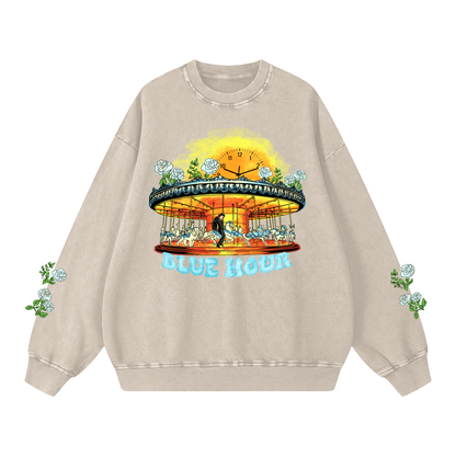 Blue hour,Sweater,Sweatshirt,Crewneck,Pullover,Txt,Tomorrow by together