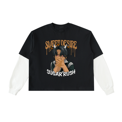 t-shirt,sweater,layered,longsleeve ,sugar rush ride,txt