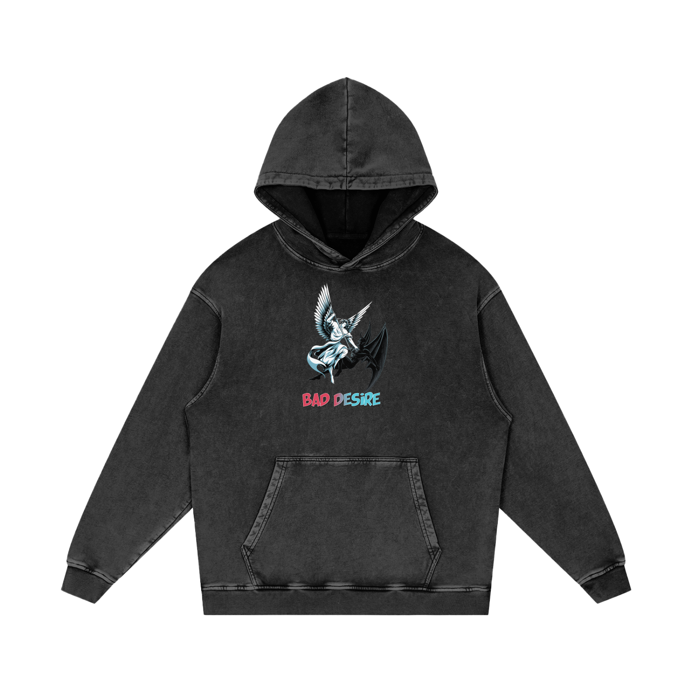 Bad Desire Acid Wash Hoodie