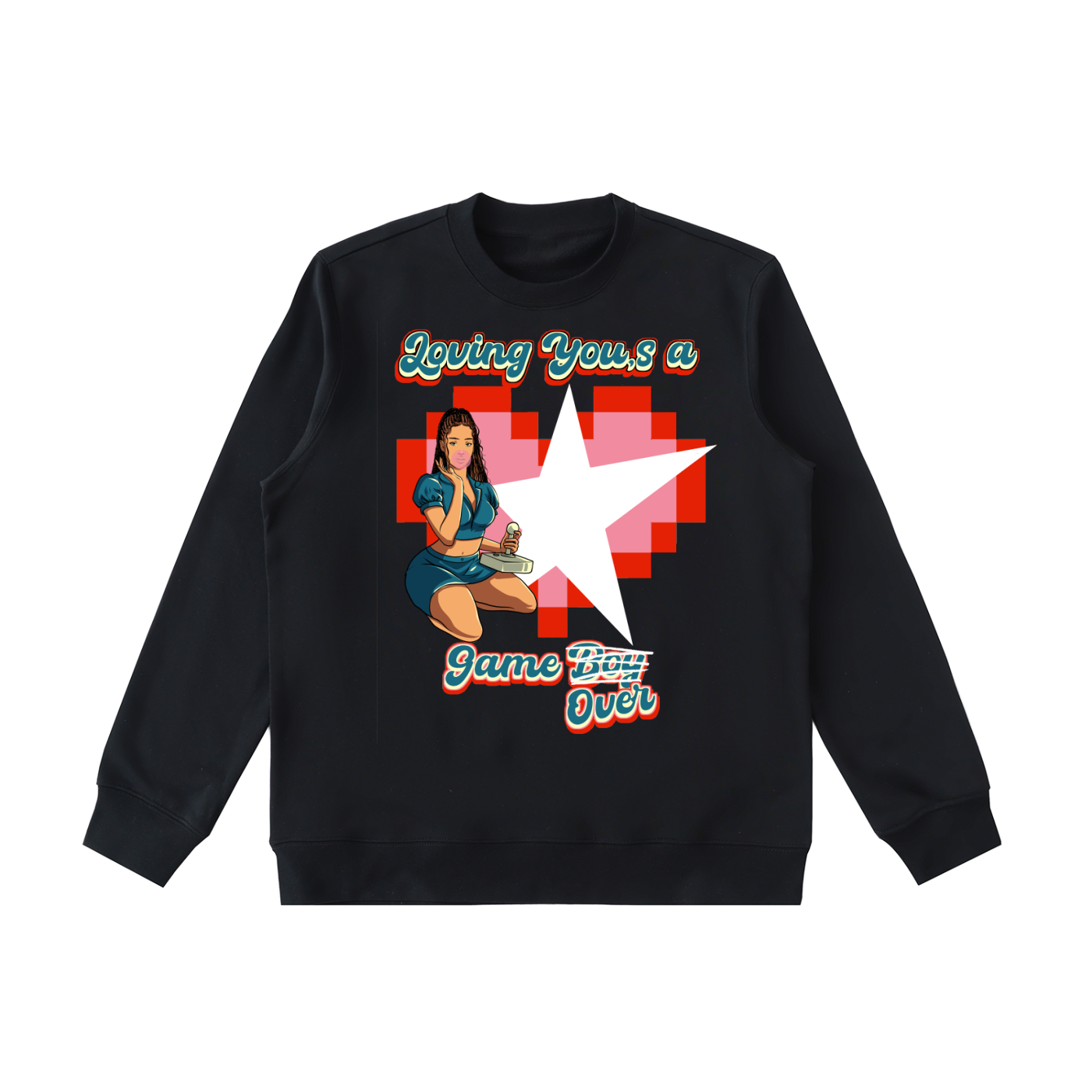 Gameboy Crewneck  Sweatshirt